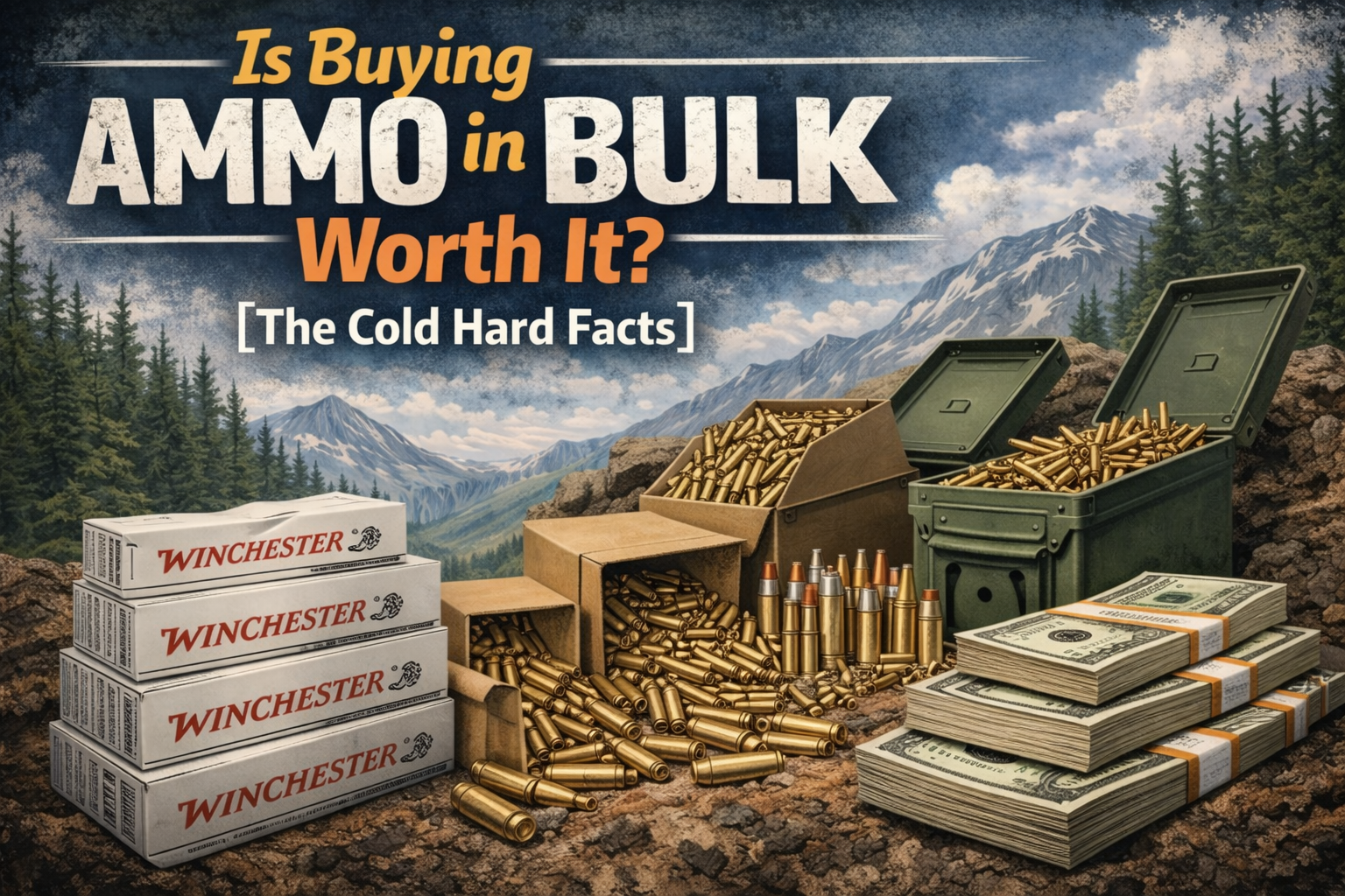 Is Buying Ammo in Bulk Worth It? [The Cold Hard Facts] featured image