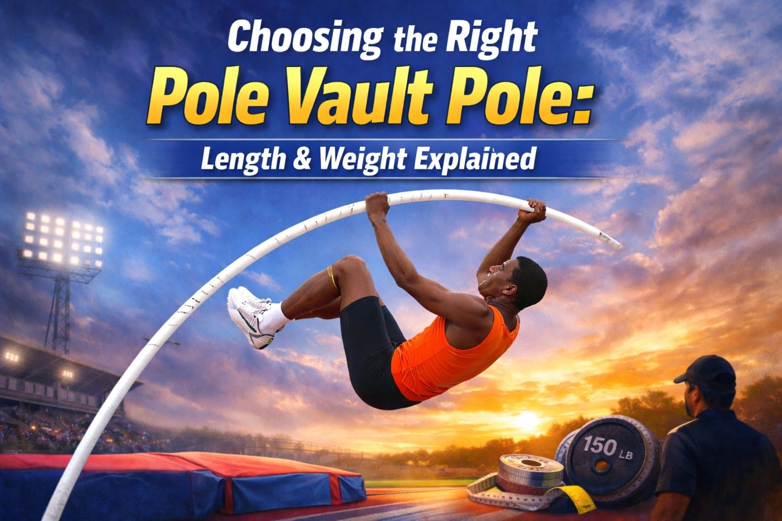 Choosing the Right Pole Vault Pole: Length & Weight Explained featured image