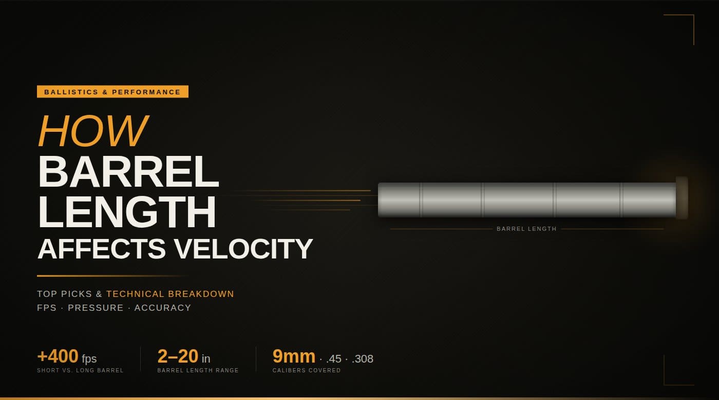 How Barrel Length Affects Bullet Velocity and Performance featured image