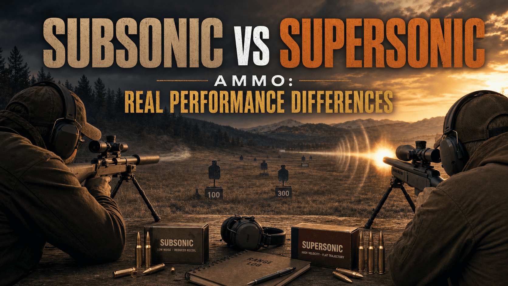 Subsonic vs Supersonic Ammo: Real Performance Differences featured image