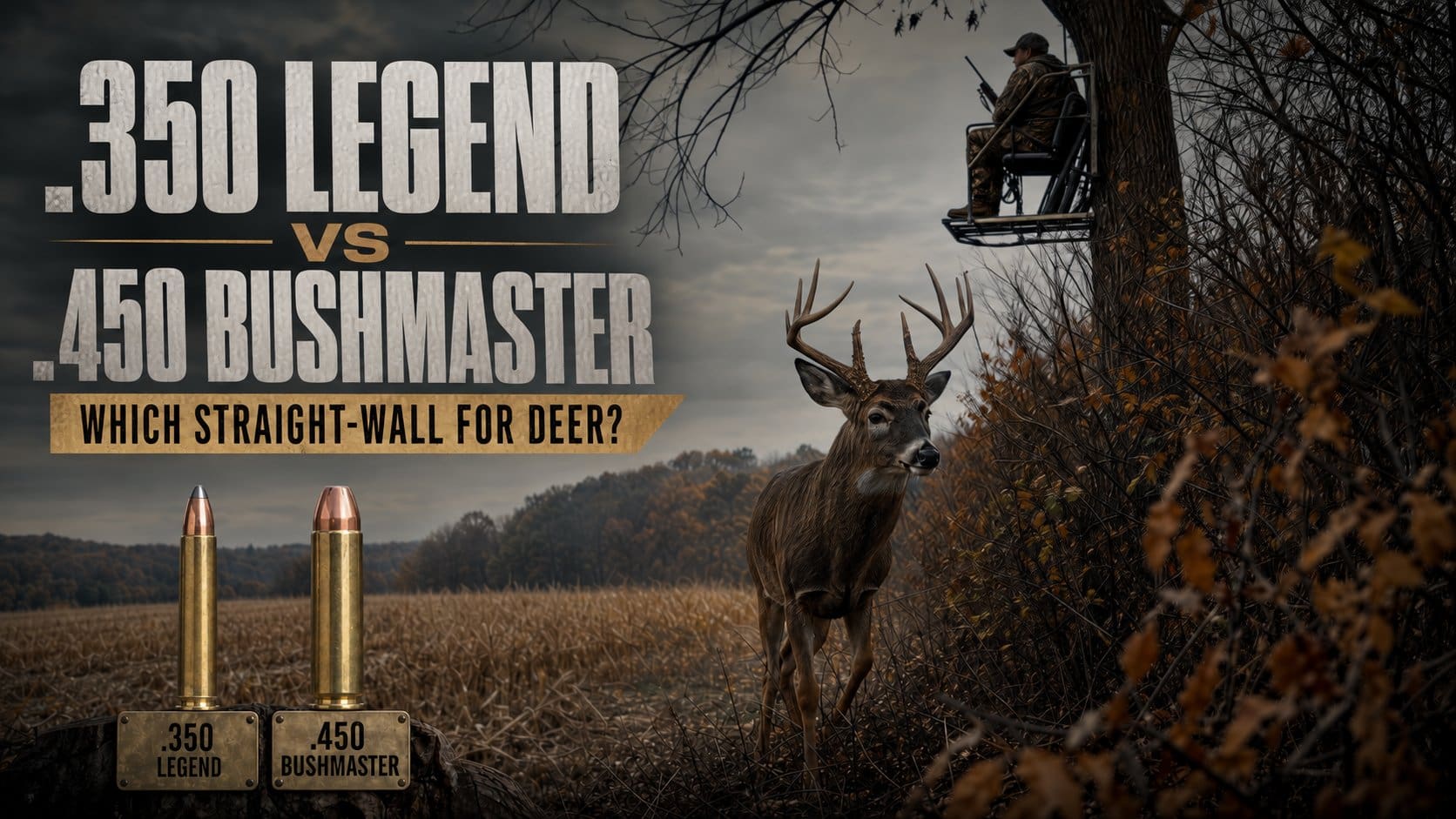 .350 Legend vs .450 Bushmaster: Which Straight-Wall Cartridge Is Better for Deer? featured image