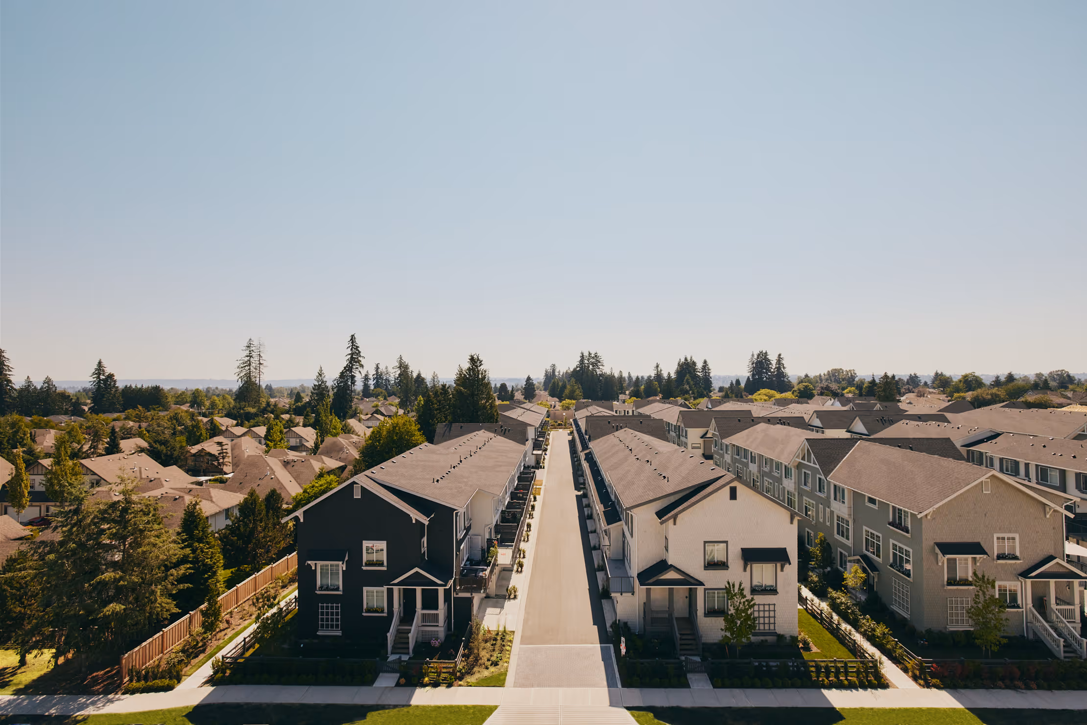 Construction team building quality homes for Dawson + Sawyer