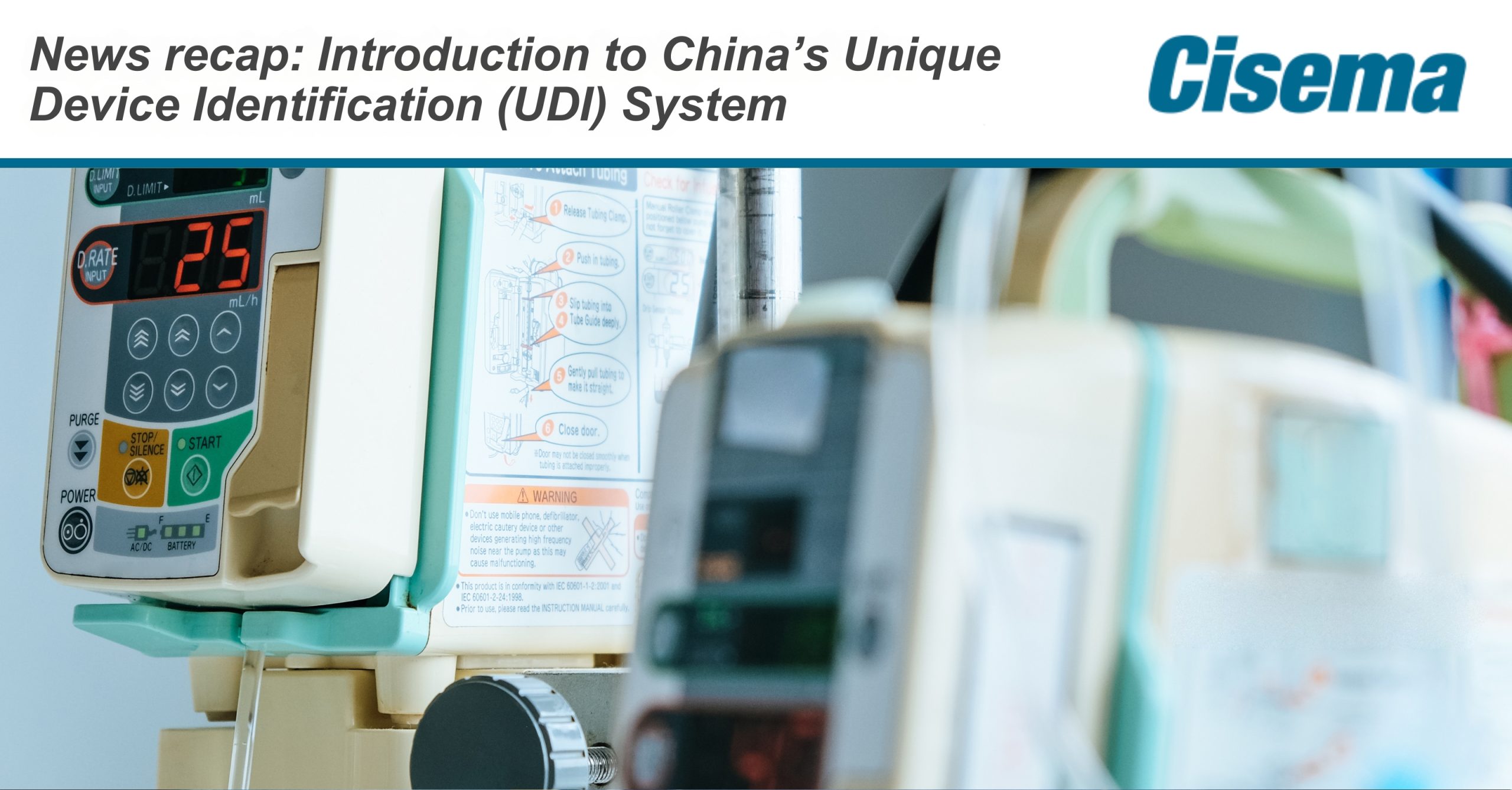 Introduction to China's Unique Device Identification (UDI) System