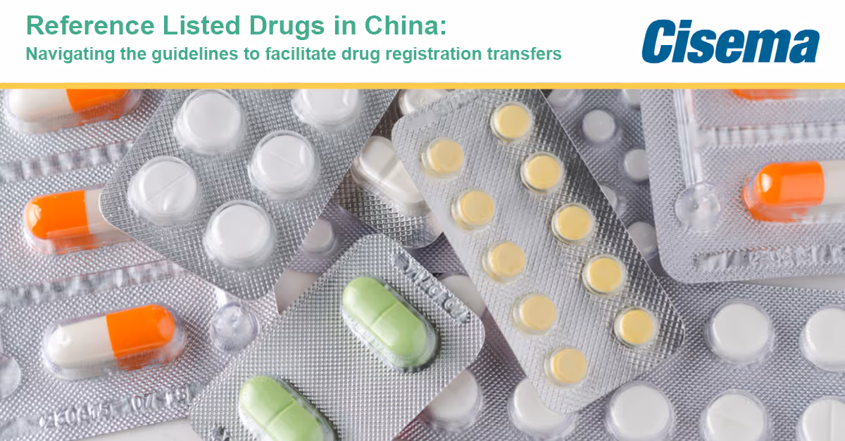 China Reference Listed Drugs application requirements for Chemical Generic Drugs