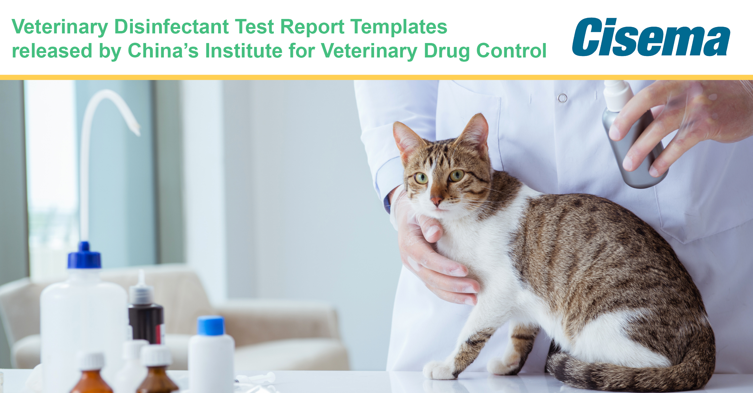 Veterinary Disinfectant Test Report Templates published by China's IVDC
