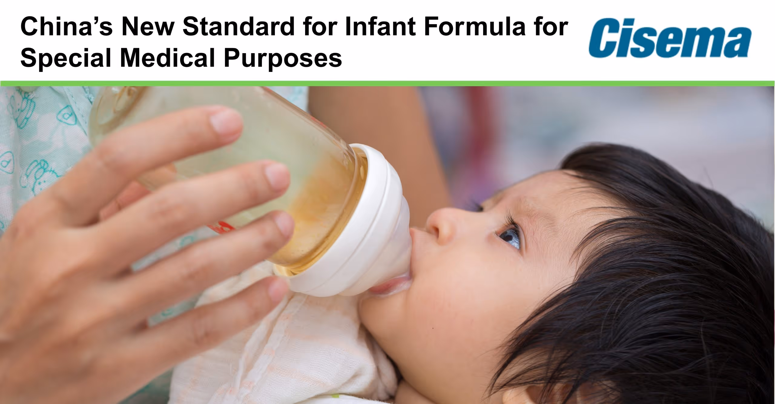 China's New Standard for Infant Formula for Special Medical Purpose
