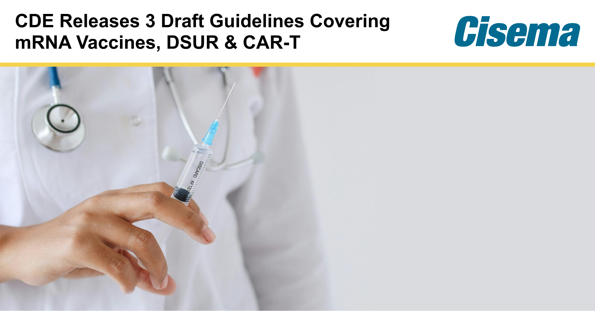 China’s CDE Sets New Draft Regulatory Guidelines for mRNA Vaccines, DSUR Reporting and CAR-T Product Instructions