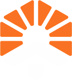 First Light Pest Control logo with sunrise over a home roofline