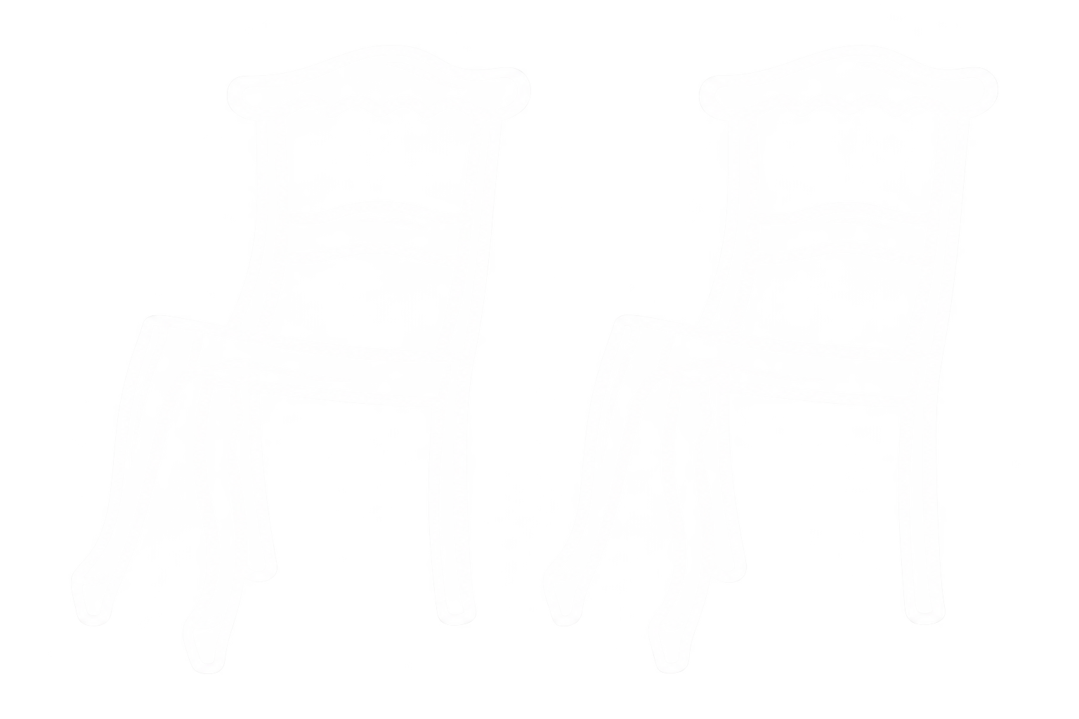Deux chaises face à face, symbole de la supervision de dirigeant·es