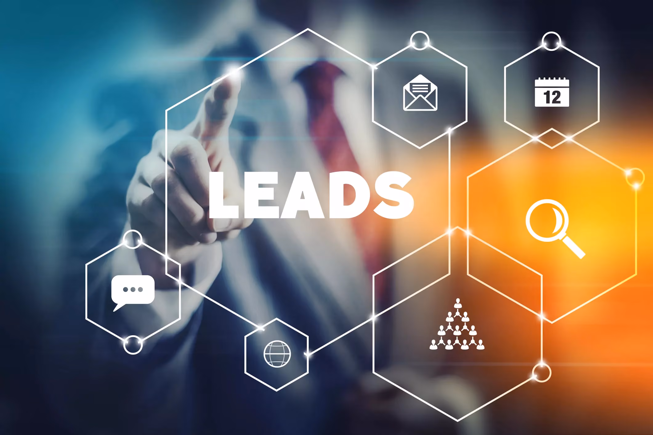 Illustration zur Lead-Generierung