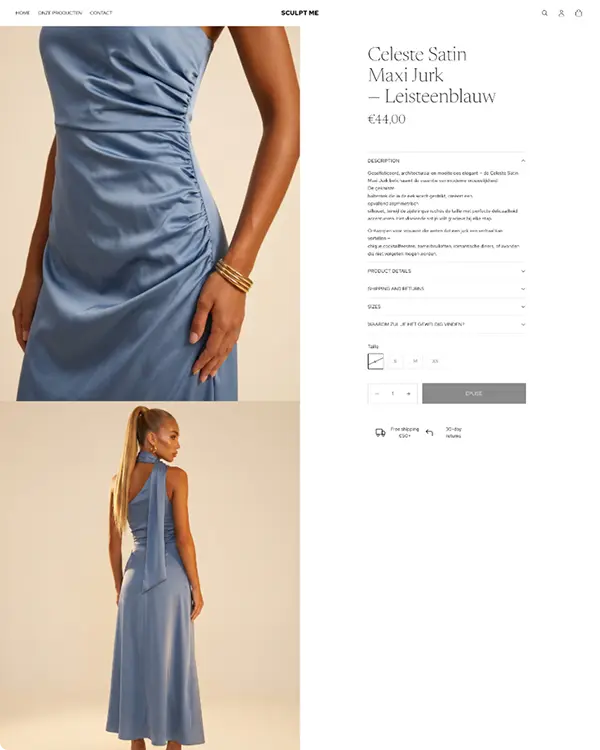 Maquette site ecommerce