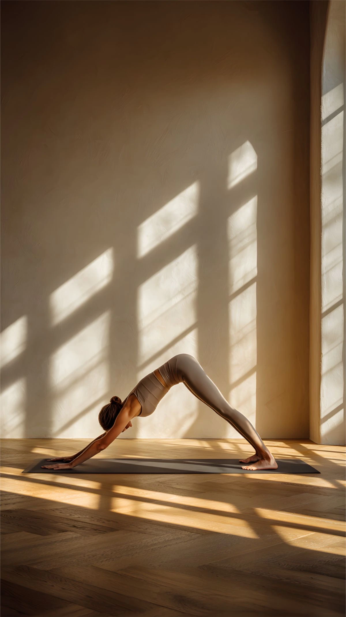 Image illustrant une femme faisant du Yoga