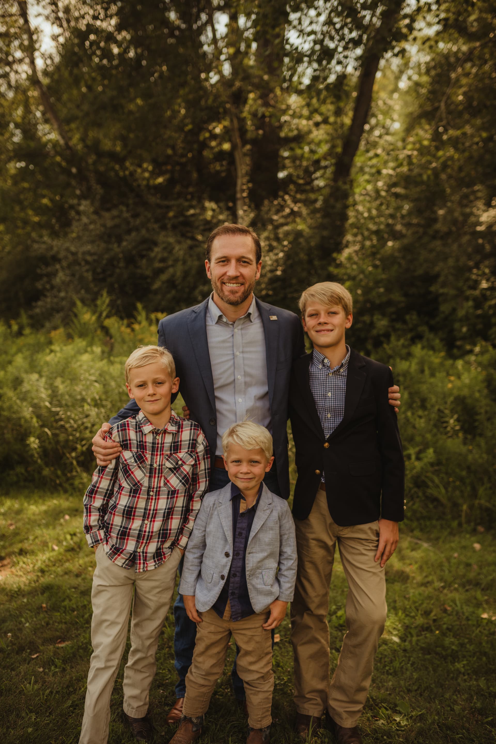 Jace Yarbrough and his sons.