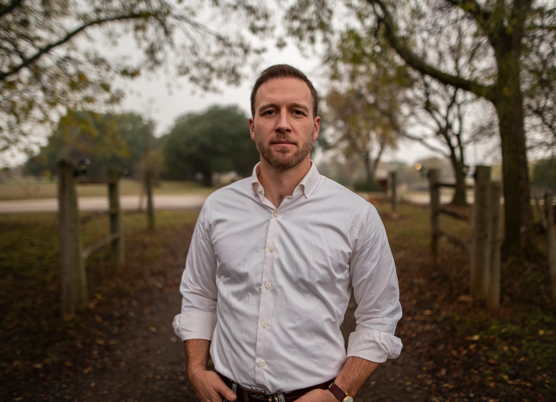 Jace Yarbrough standing with hands in pockets.