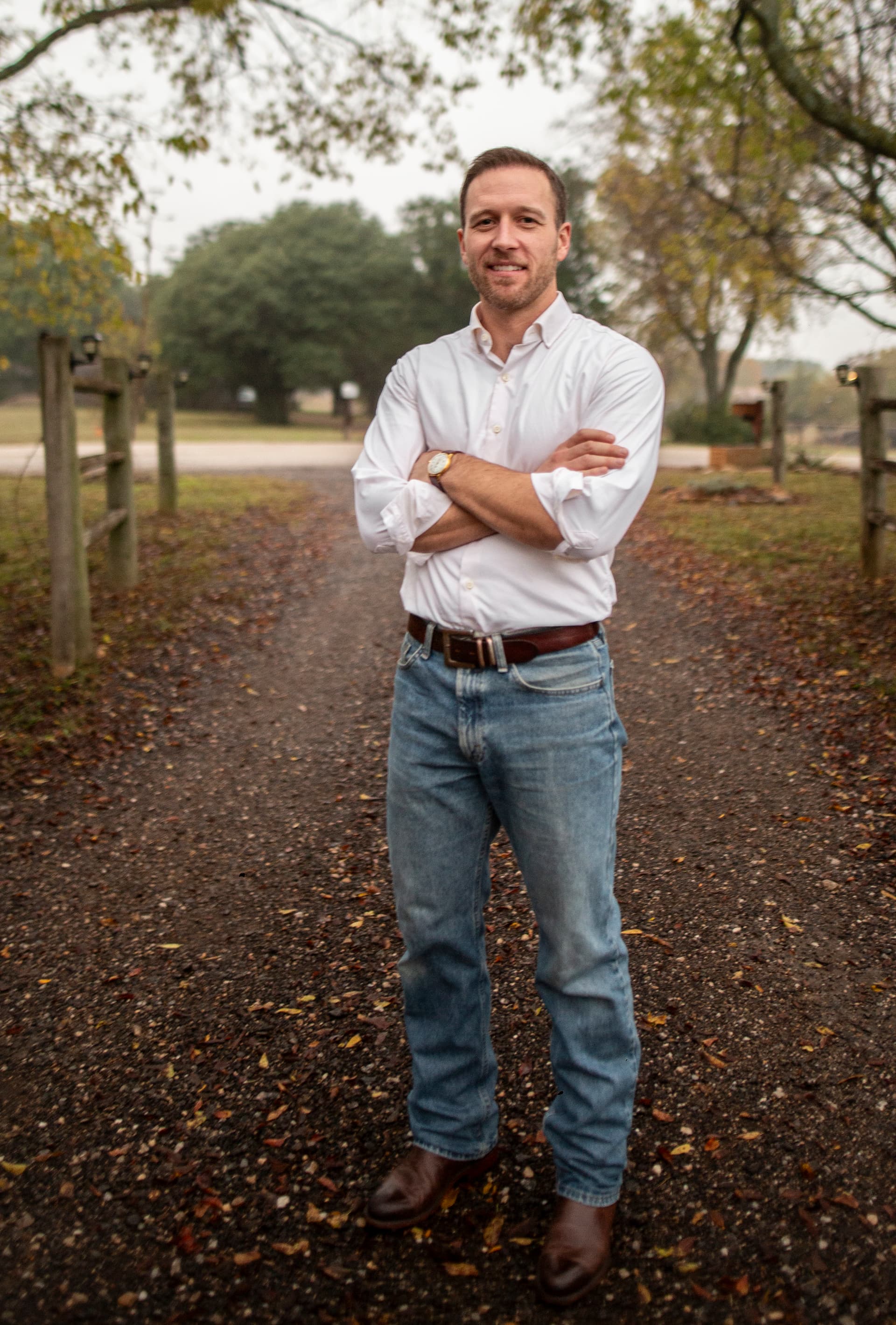 Jace Yarbrough arms crossed.