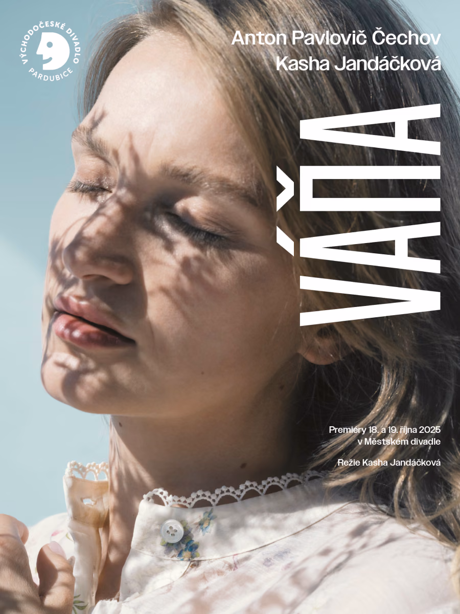 Reklamní fotografie k divadelnímu plakátu Váňa — Východočeské divadlo Pardubice, Studio Light