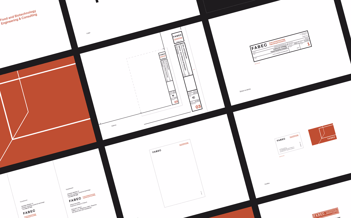 Brand manuál FABEC — pravidla vizuální identity, Studio Light