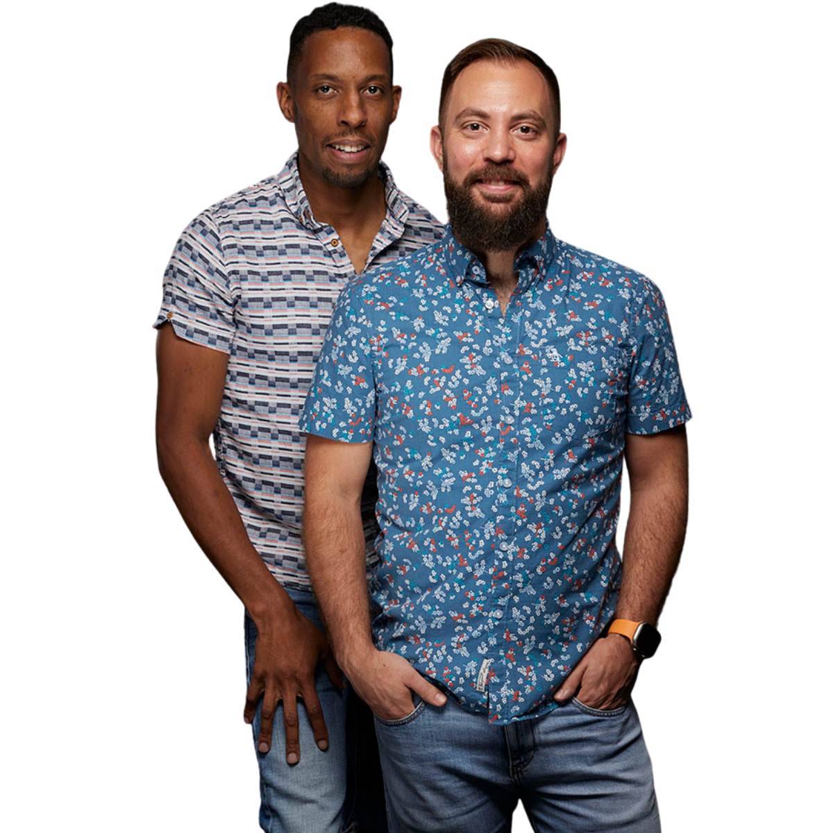 Steven and Nick, co-founders of Linea Stays