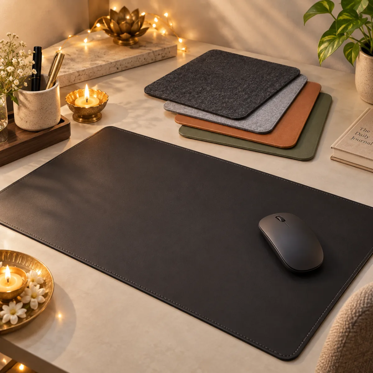 Mouse pads and desk mats