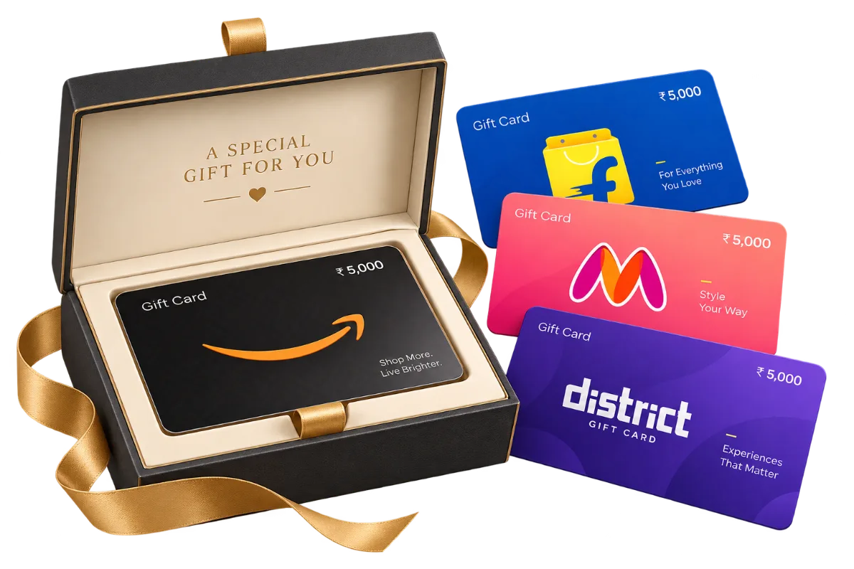Digital and physical gift cards