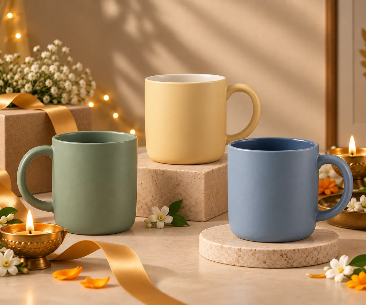 Ceramic mugs