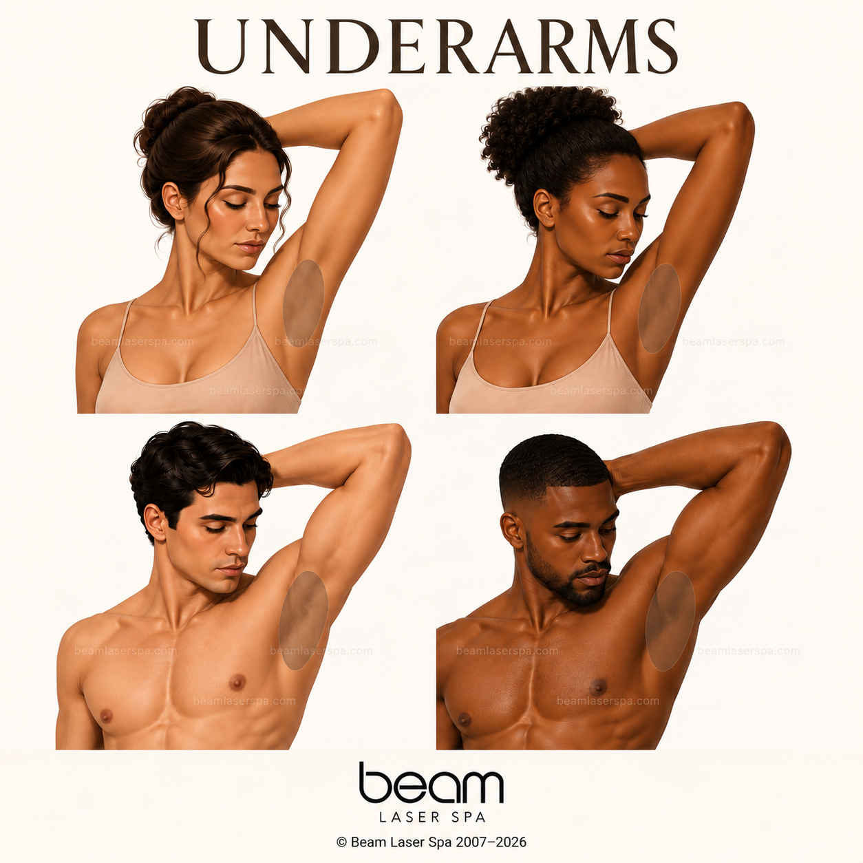 Underarm Laser Hair Removal