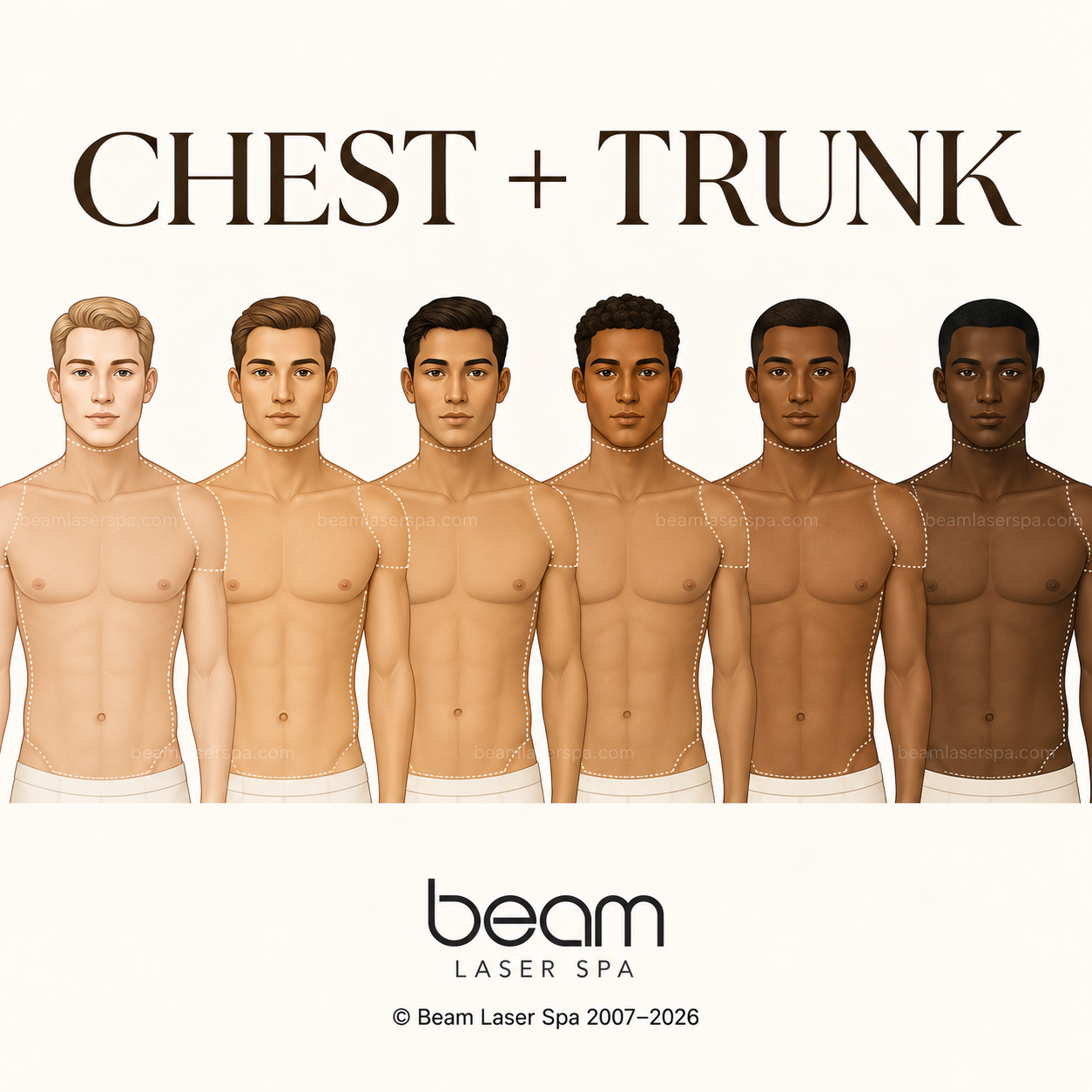Chest - Trunk Laser Hair Removal