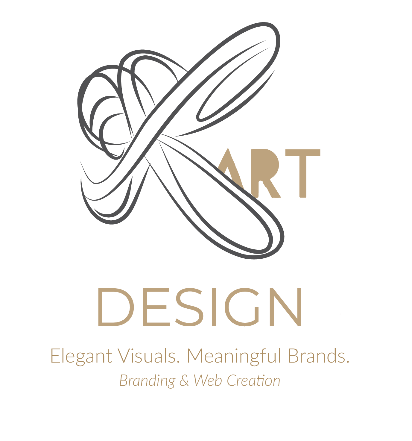 Website design for K Art Design brand - K Art Design Studio logo