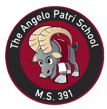 M.S. 391 The Angelo Patri Middle School logo