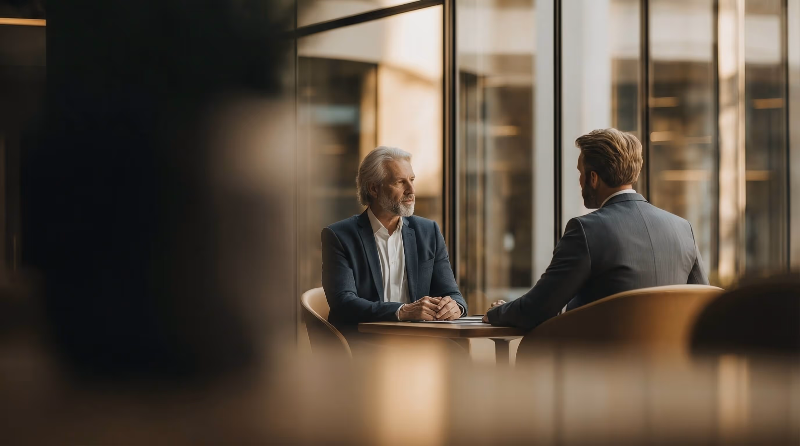 Consulting meeting focused on decision-making