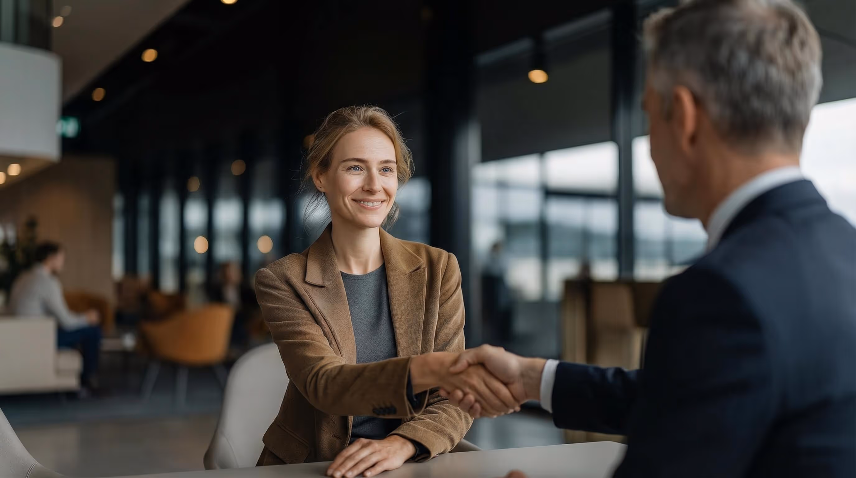 Senior leaders in strategic conversation