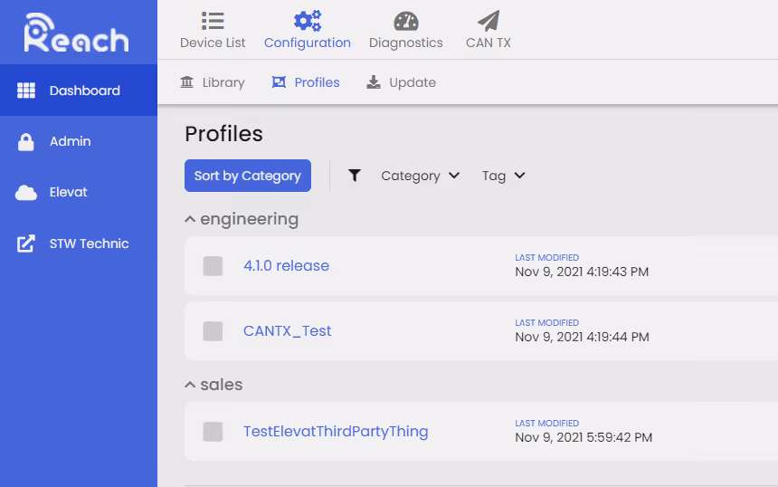 Reach v5 - Easier Navigation