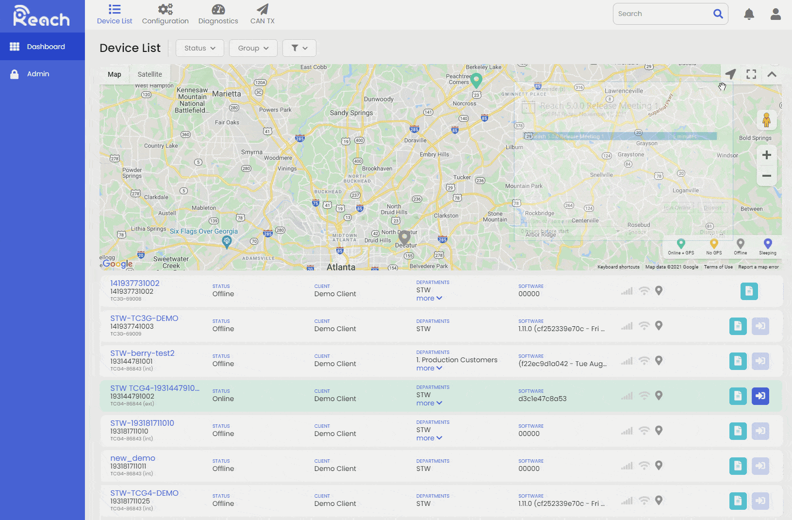 Reach v5 - Improved Search Bar