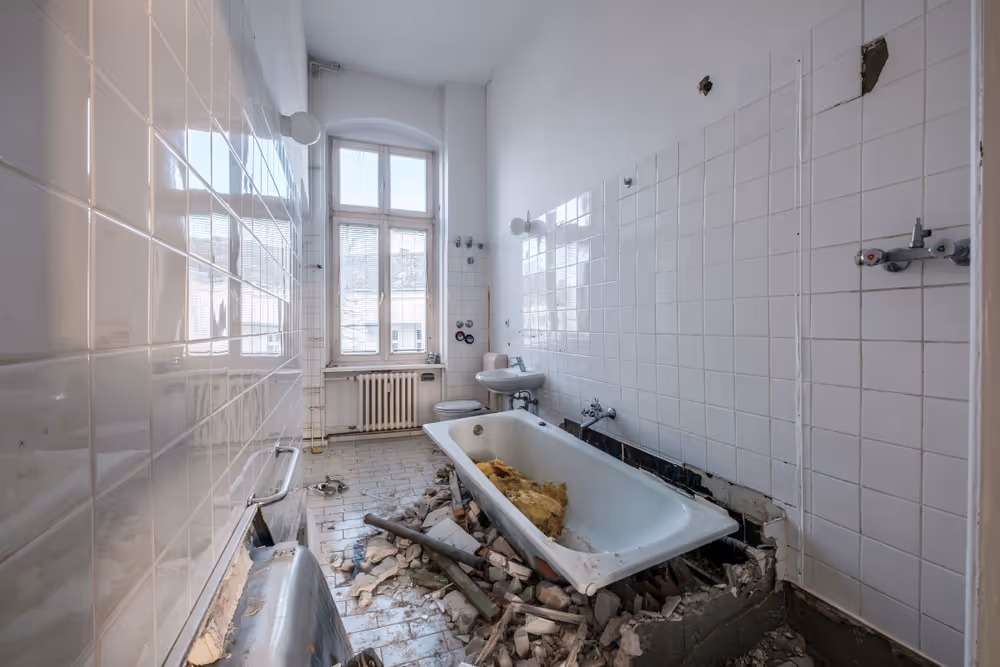 Bathtub demolition