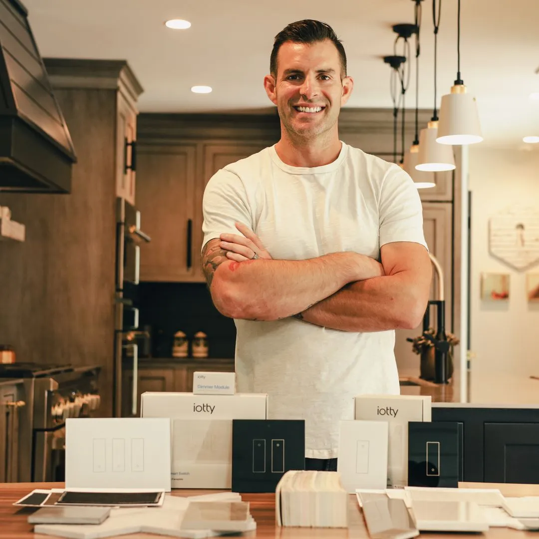 Revenue growth chart showing iotty's progression from founding to $13M in sales