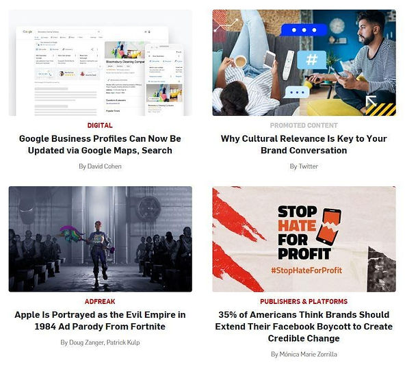 Adweek advertisement