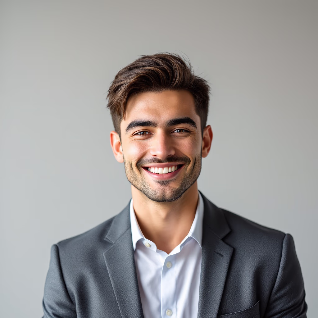 [headshot] image of a customer (for a financial advisor)