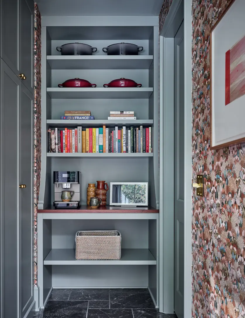 Custom library bookshelf