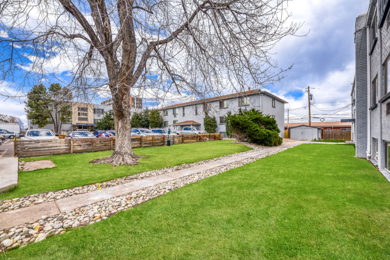 Exterior of leasing office