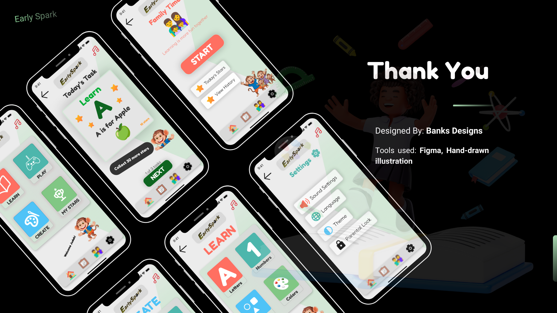 image of a logo design process