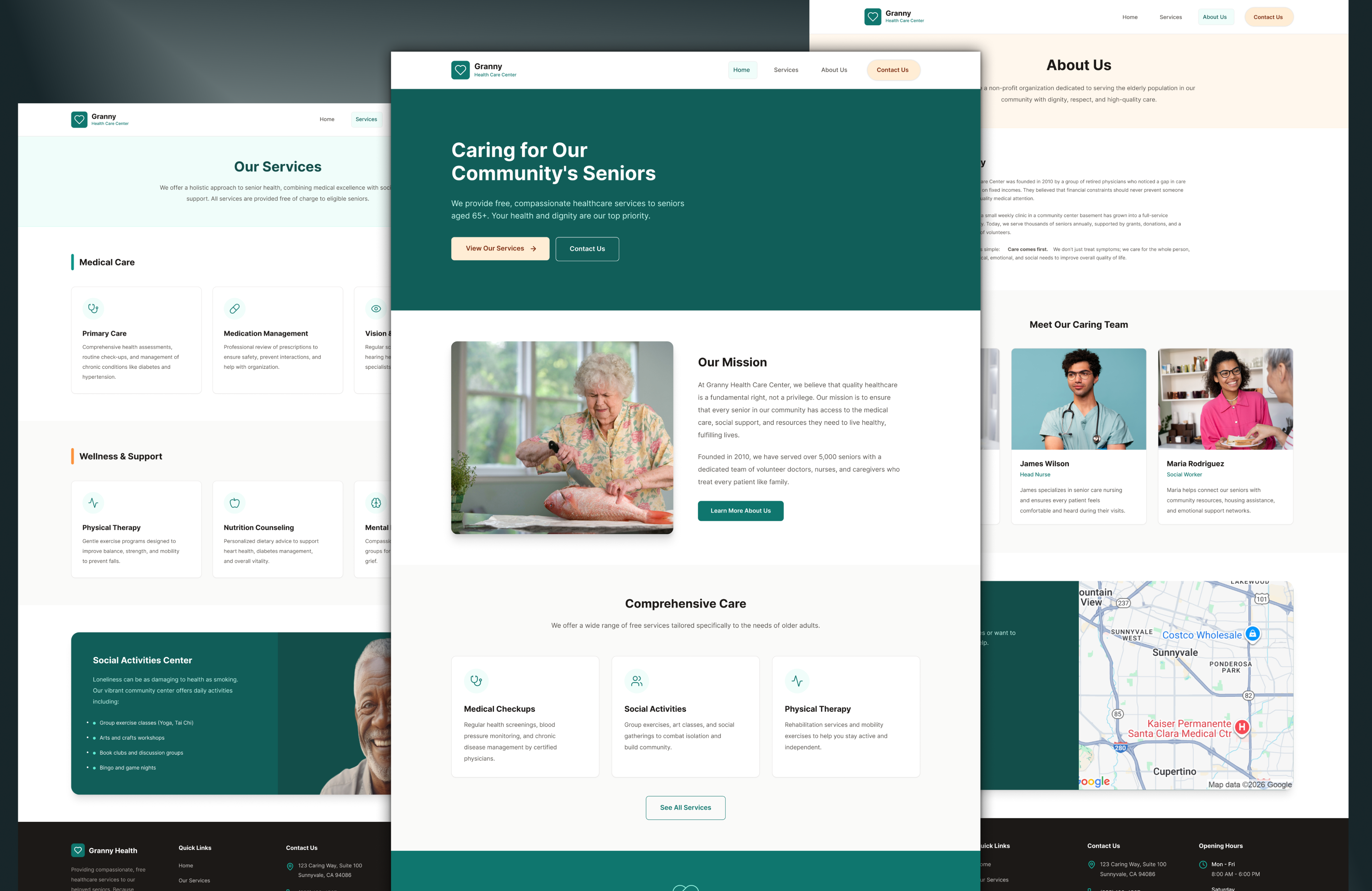 image of past wedding planning project on a brochure (for a wedding planning service) [digital project]