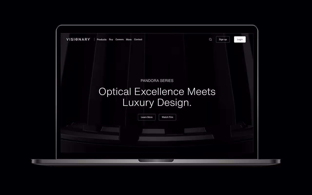 Visionary - Figma to Webflow development