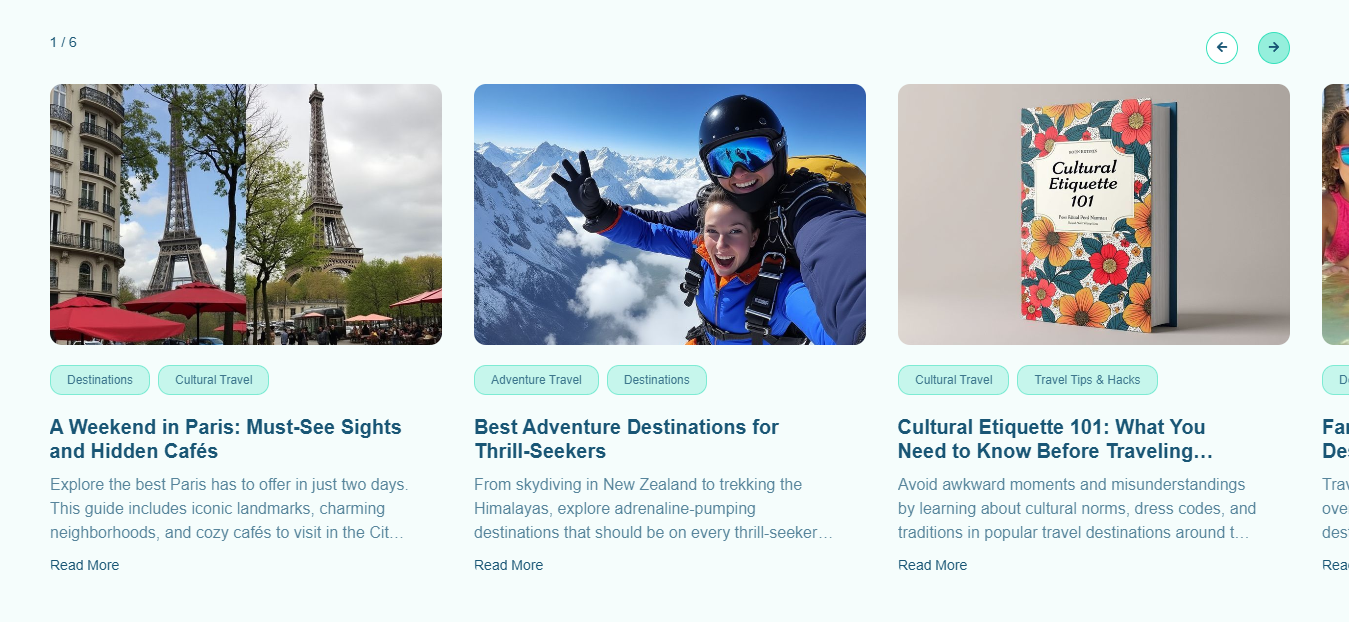 Webflow CMS Swiper Slider