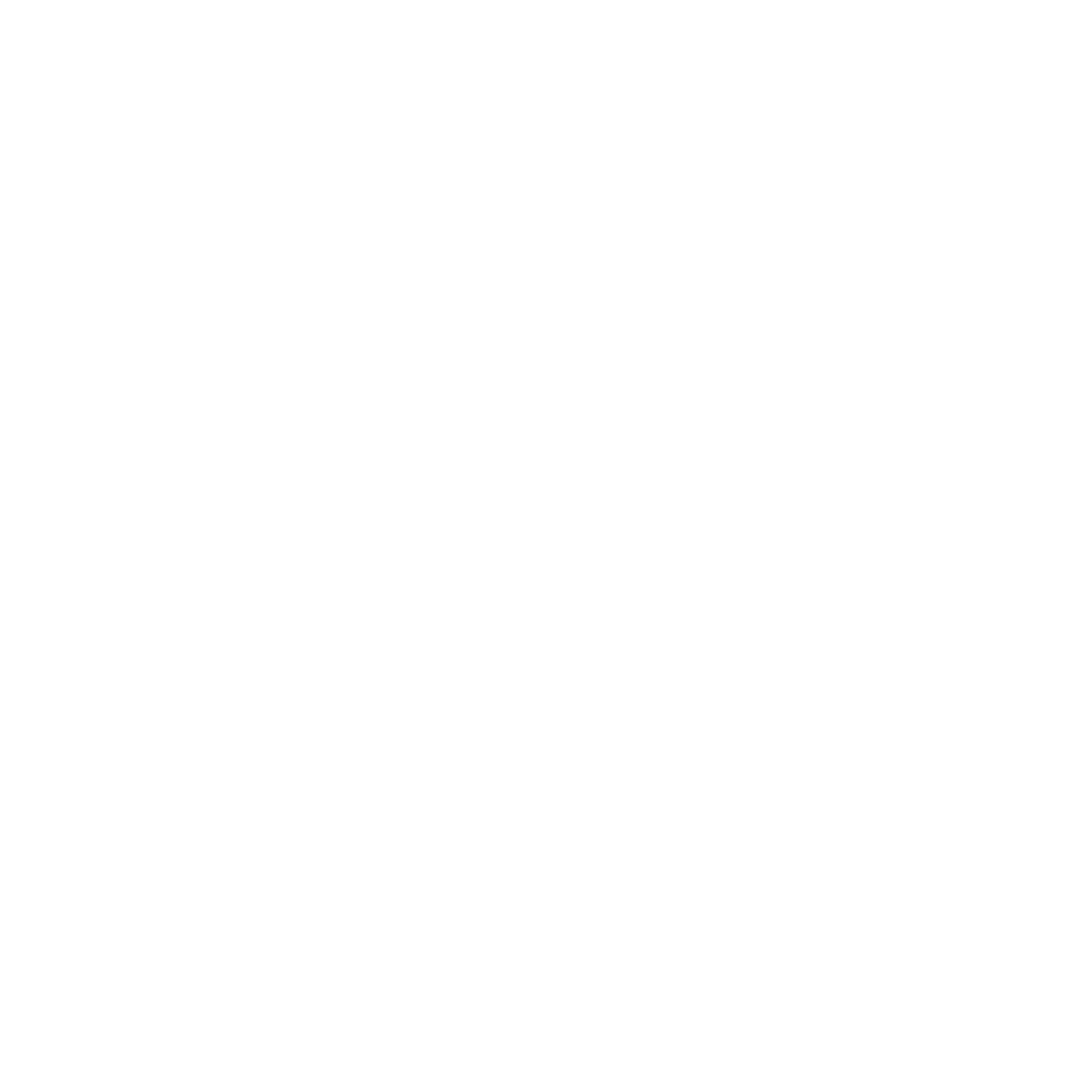 White graduation cap icon on a black background.