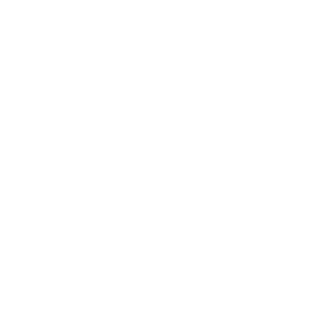 Icon of a baby pacifier in white on black background.