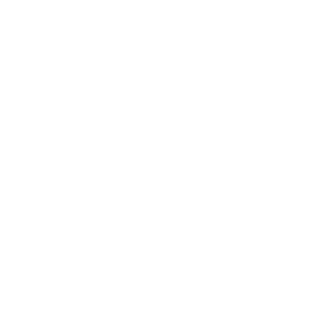 White camera icon with a sparkle on the bottom right corner on a black background.