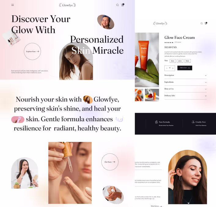 sales card info visual