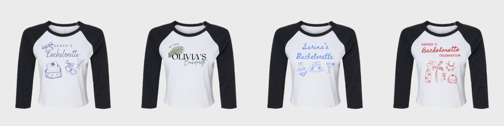 An image of bachelorette party shirt ideas!
