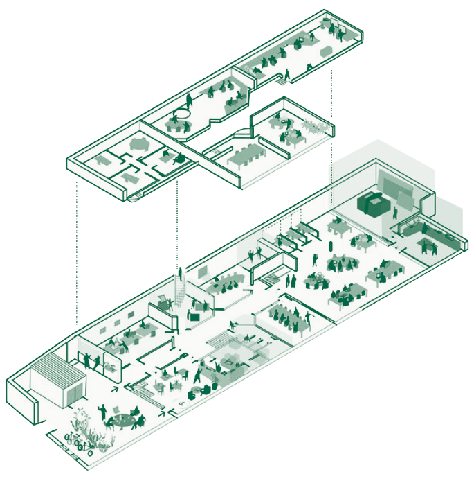 Plan des étages Volume