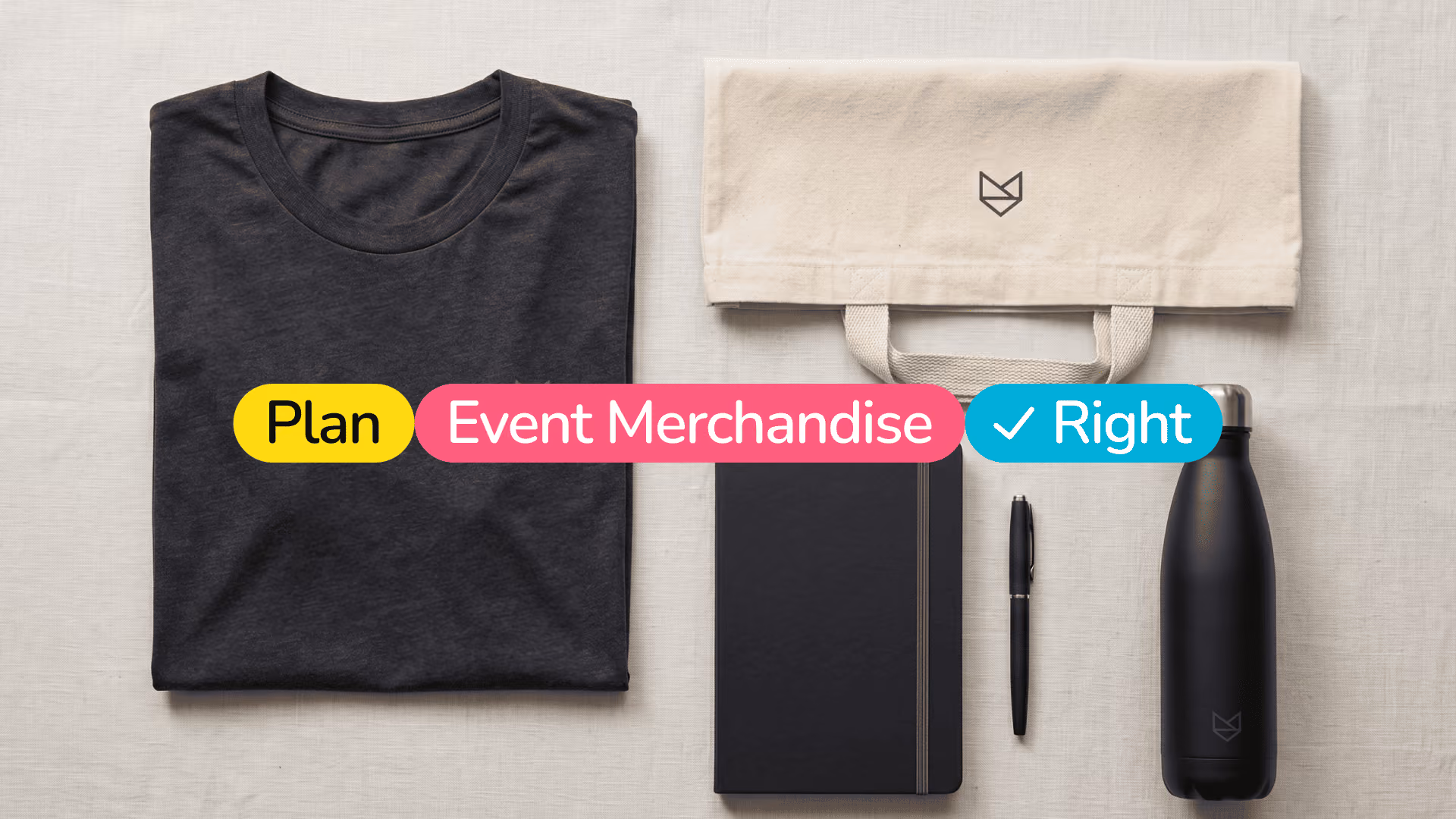 How to Plan Bulk Merchandise for A Company Event | AllThingsCustomized